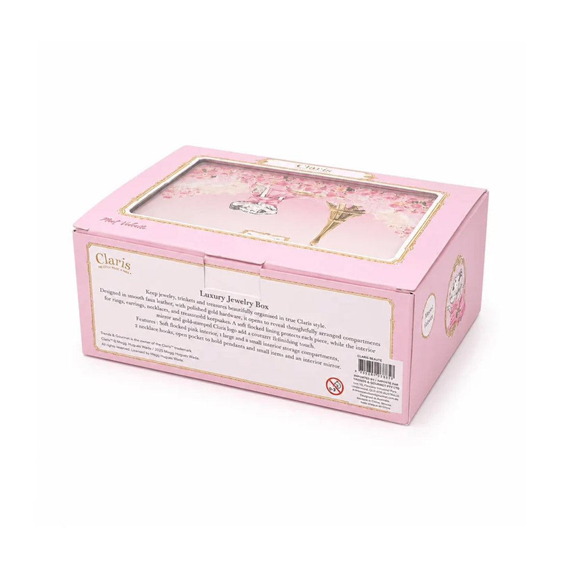 Claris the Chicest Mouse in Paris Luxury Jewellery Box