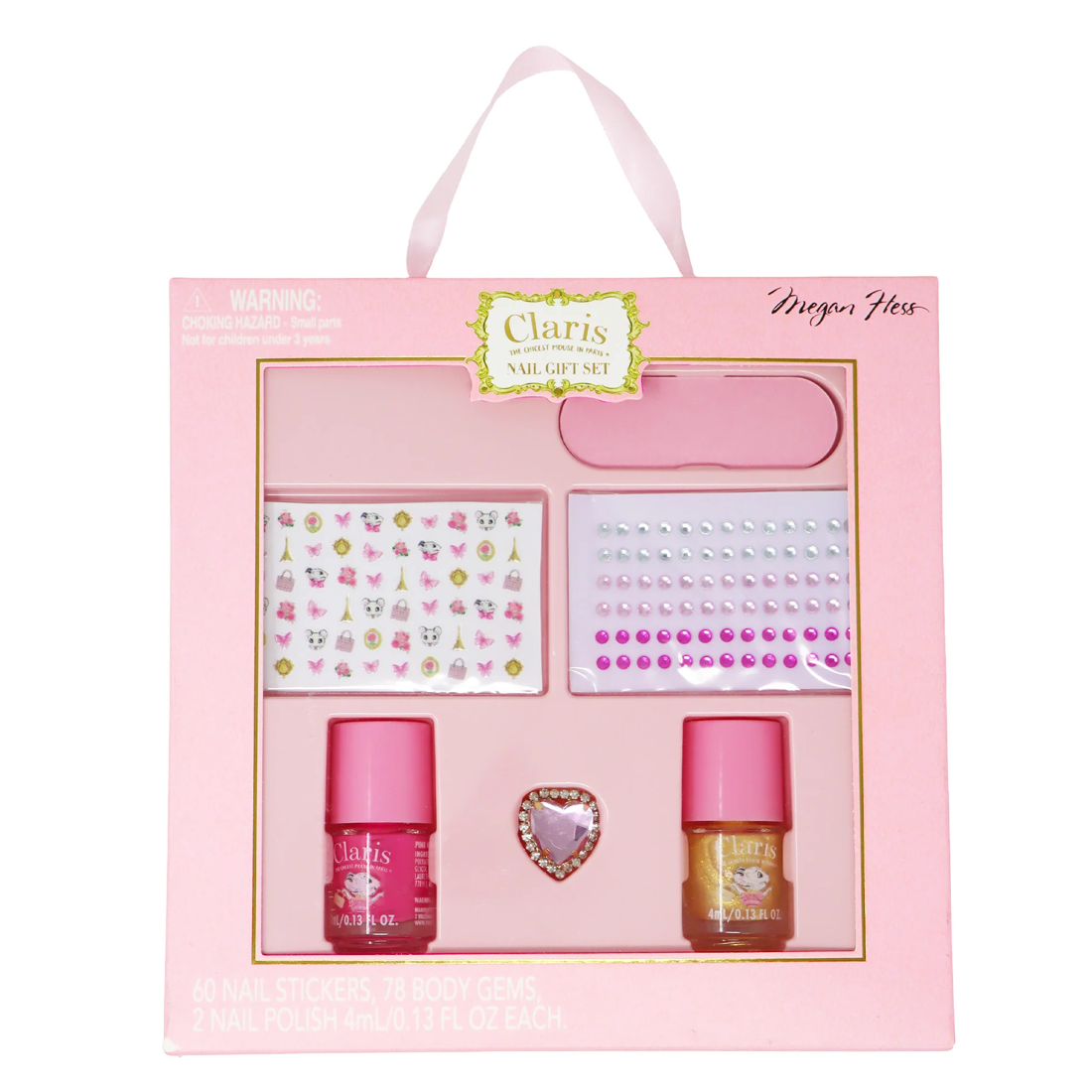 Claris the Chicest Mouse in Paris Nail Gift Set