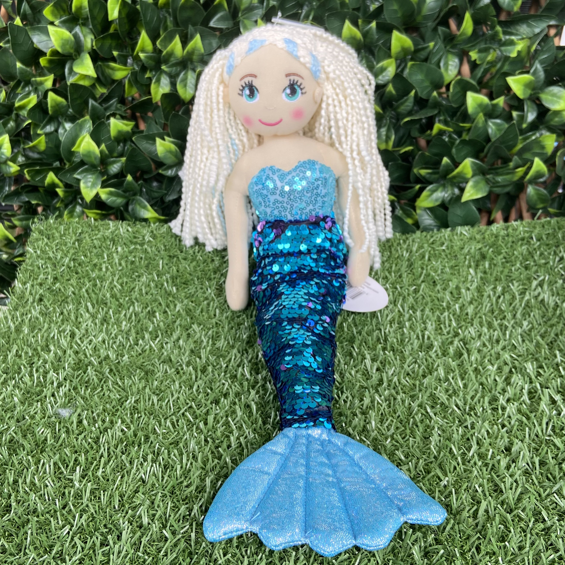 Cotton Candy Lucy The Blue Flip Sequined Mermaid Doll