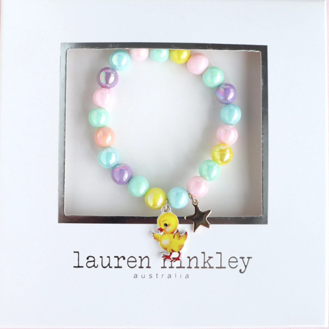 Dear Duckling Elastic Bracelet by Lauren Hinkley