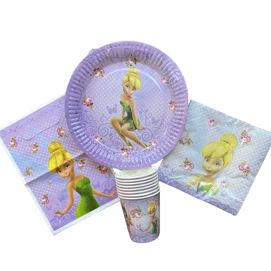 Disney Fairies Tinker Bell Pink Party Pack