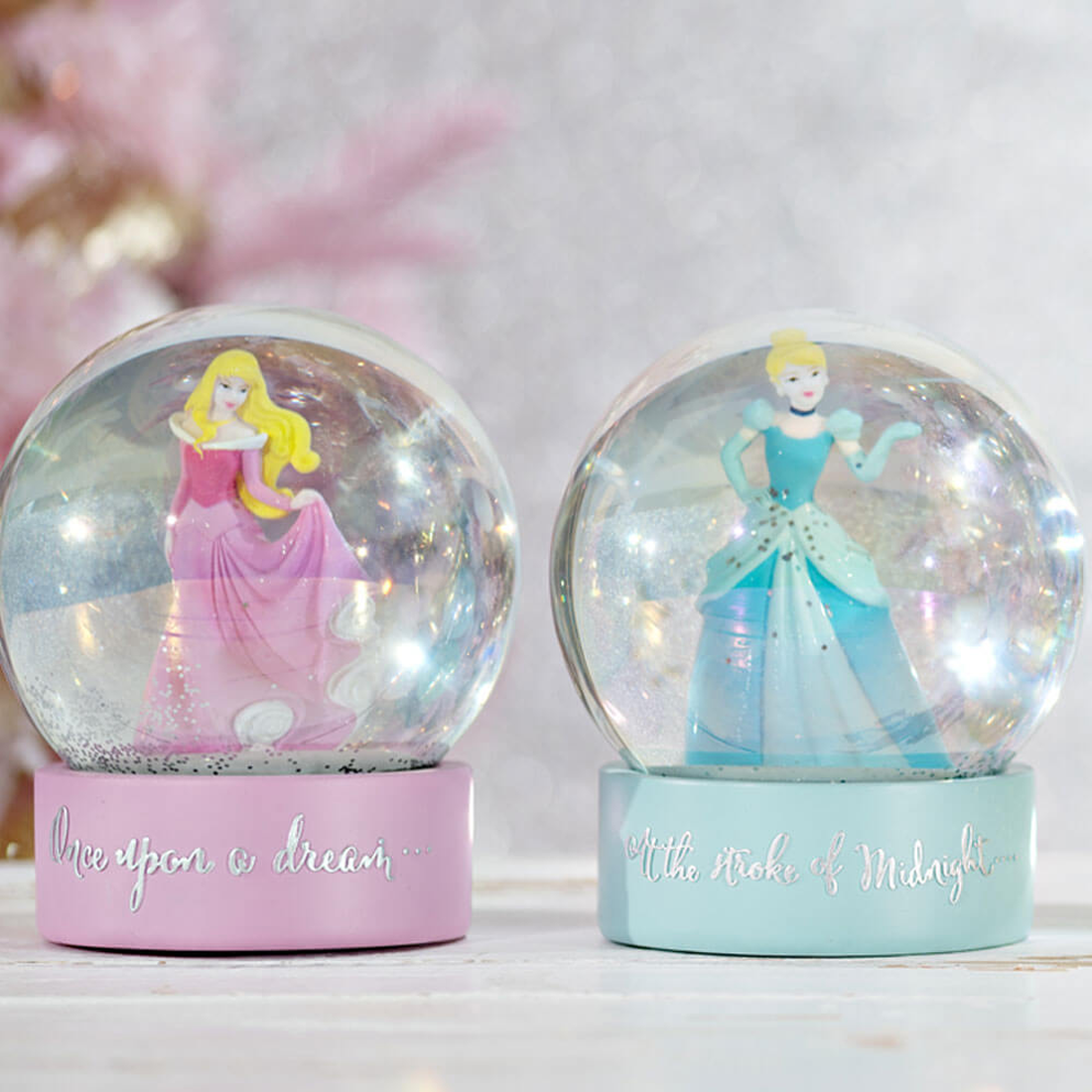 Disney Princess Christmas Snow Globe Cinderella
