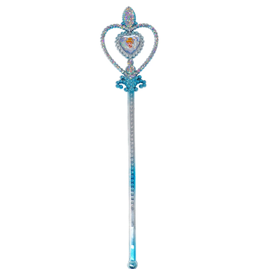 Disney Princess Cinderella Heart Gemstone & Glitter Wand