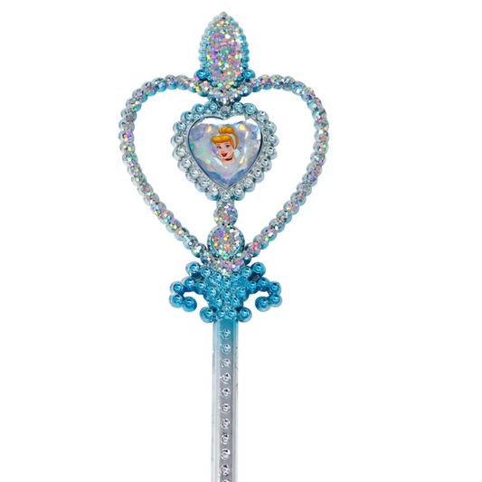 Disney Princess Cinderella Heart Gemstone & Glitter Wand