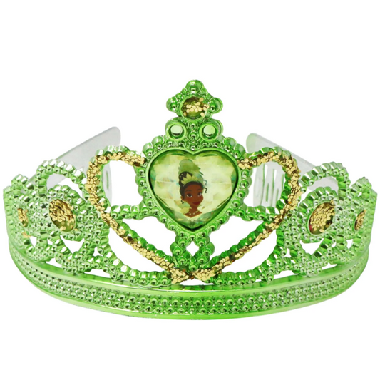 Disney Princess Tiana Heart Gemstone & Glitter Crown