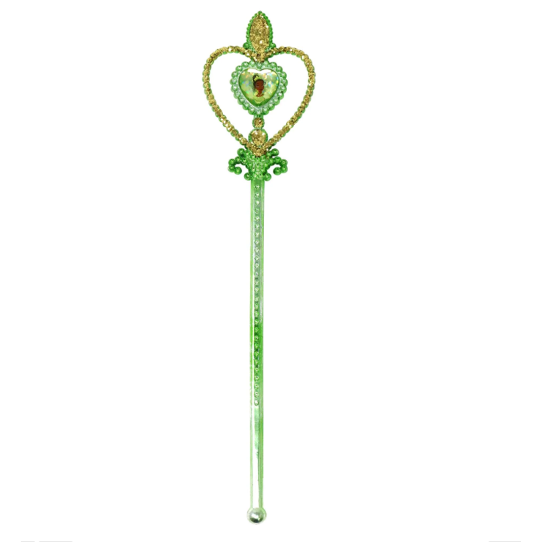 Disney Princess Tiana Heart Gemstone & Glitter Wand