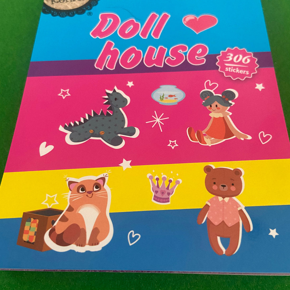 Doll House Sticker Book 15 Sheets