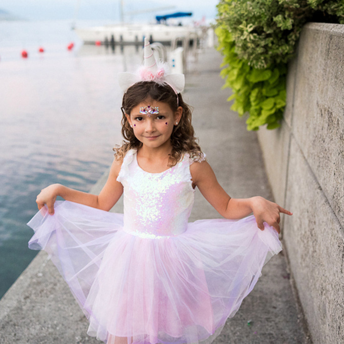 Dreamy Unicorn Dress & Headband