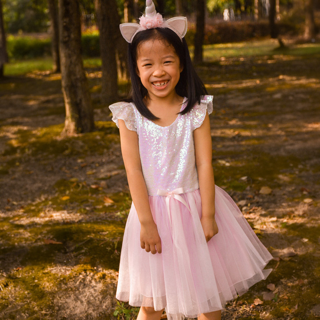 Dreamy Unicorn Dress & Headband