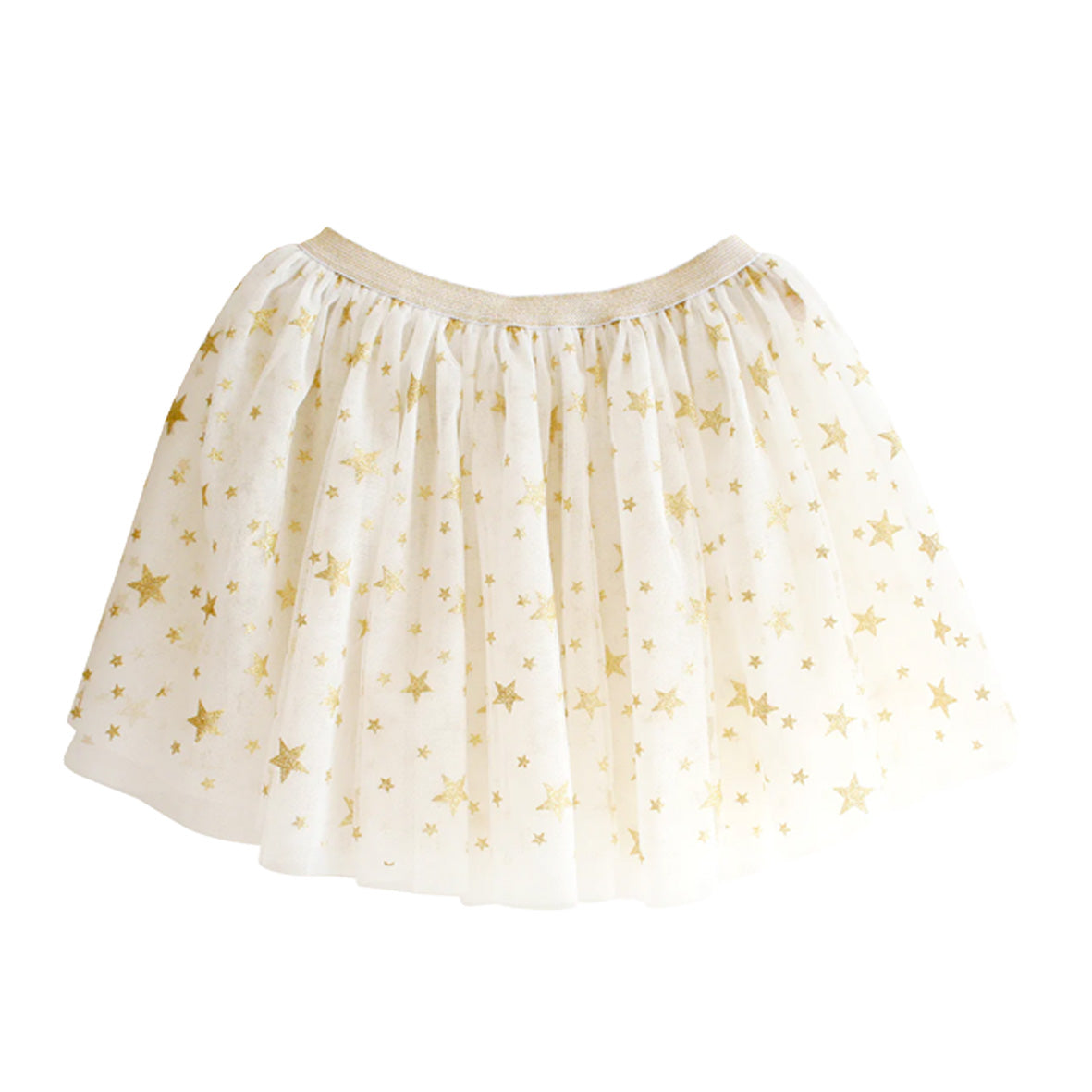Dress Up Ivory Tutu With Gold Stars