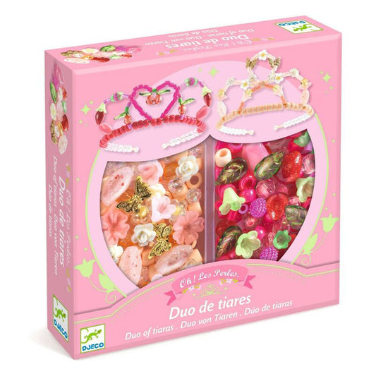 Duo of Tiaras Pink Bead Kit