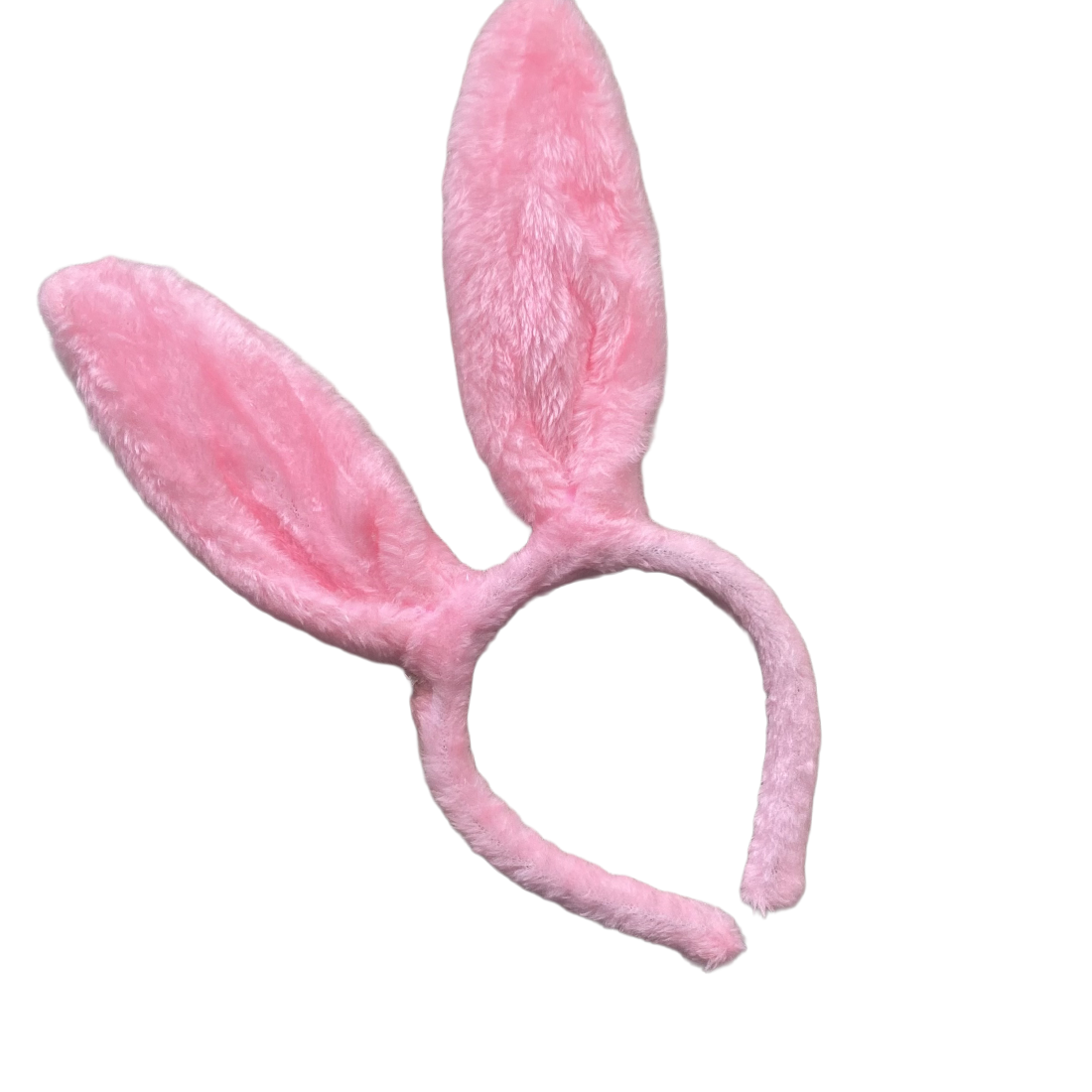 Easter Plush Pink Bunny Ears Headband