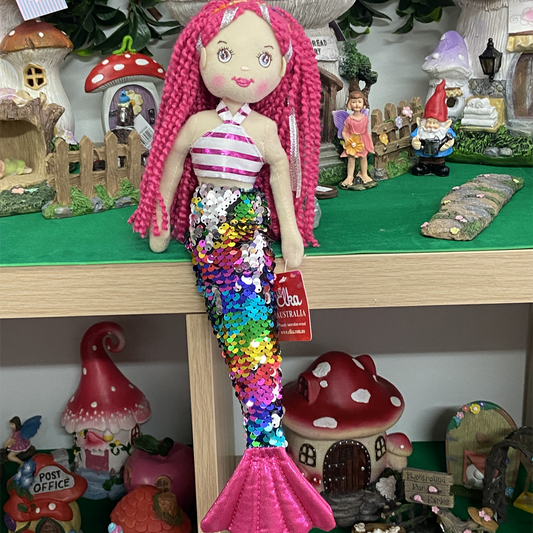 Ellie The Multicoloured Sequin Mermaid Doll