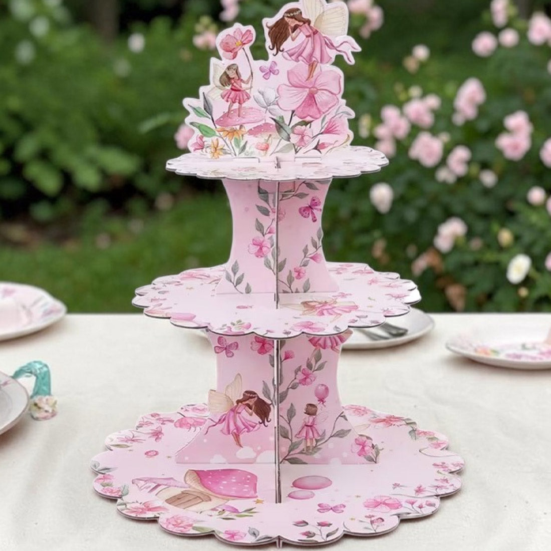 Enchanted Fairy 3 Tier Cupcake Stand!
