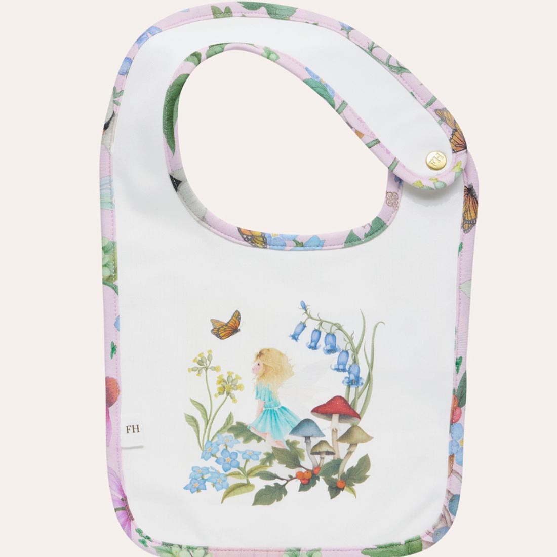 Enchanted Fairy Garden Baby Bibs Duo Set