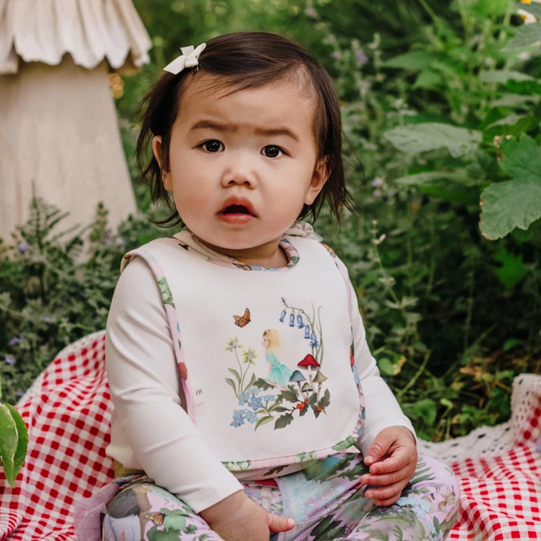 Enchanted Fairy Garden Baby Bibs Duo Set