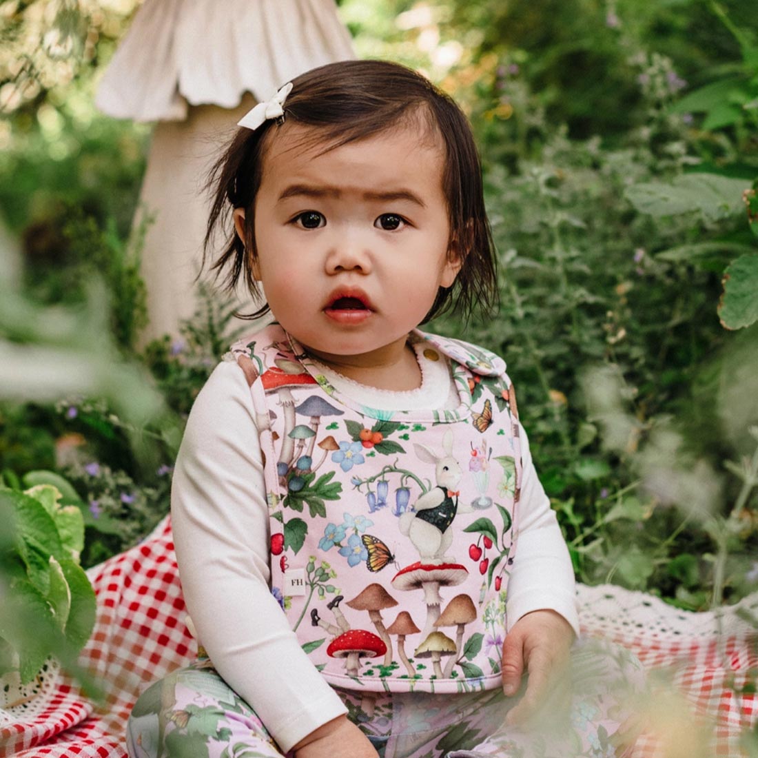 Enchanted Fairy Garden Baby Bibs Duo Set