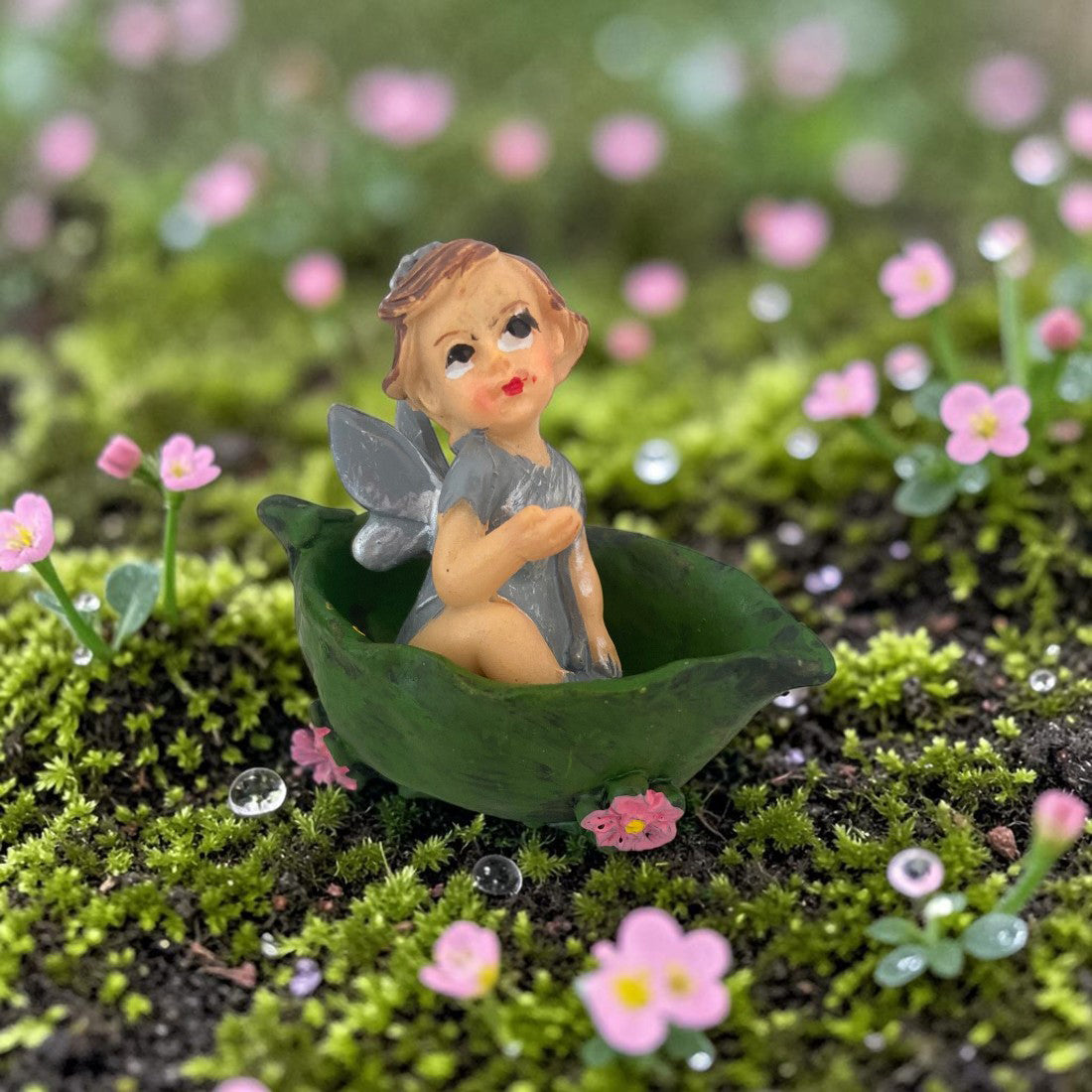 Enchanted Fairy Garden Miniature Bath Tub