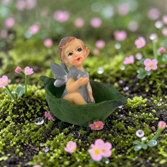 Enchanted Fairy Garden Miniature Bath Tub