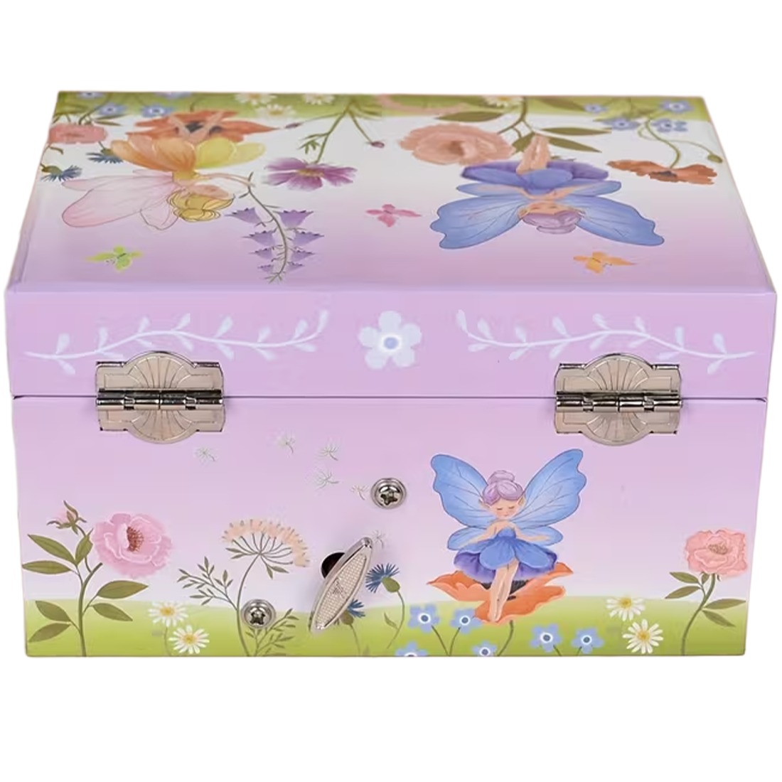 Enchanted Flower Fairy Friends Musical Jewellery Box