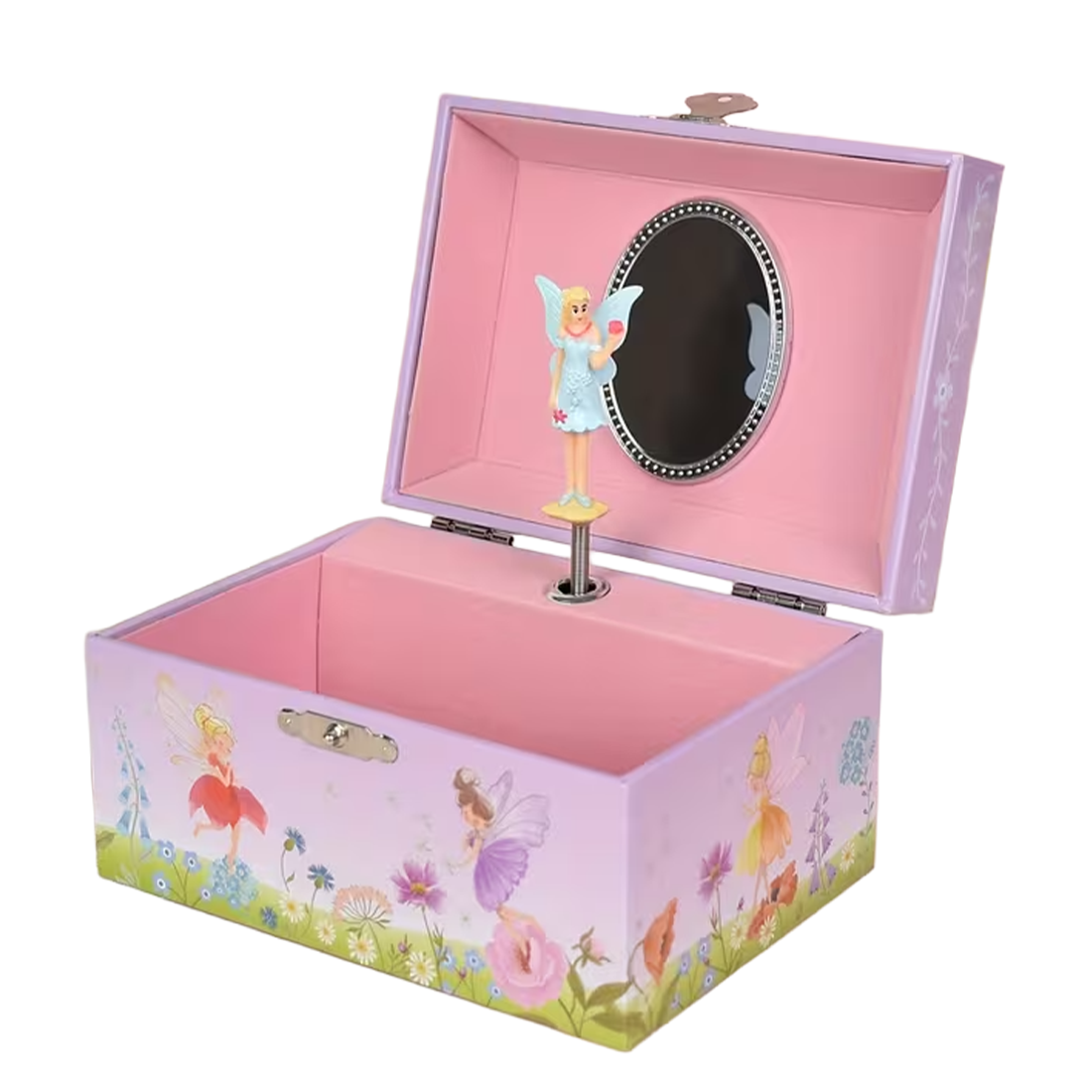 Enchanted Flower Fairy Friends Musical Jewellery Box