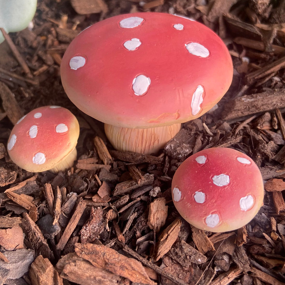 Enchanted Mushroom Fairy Garden Set