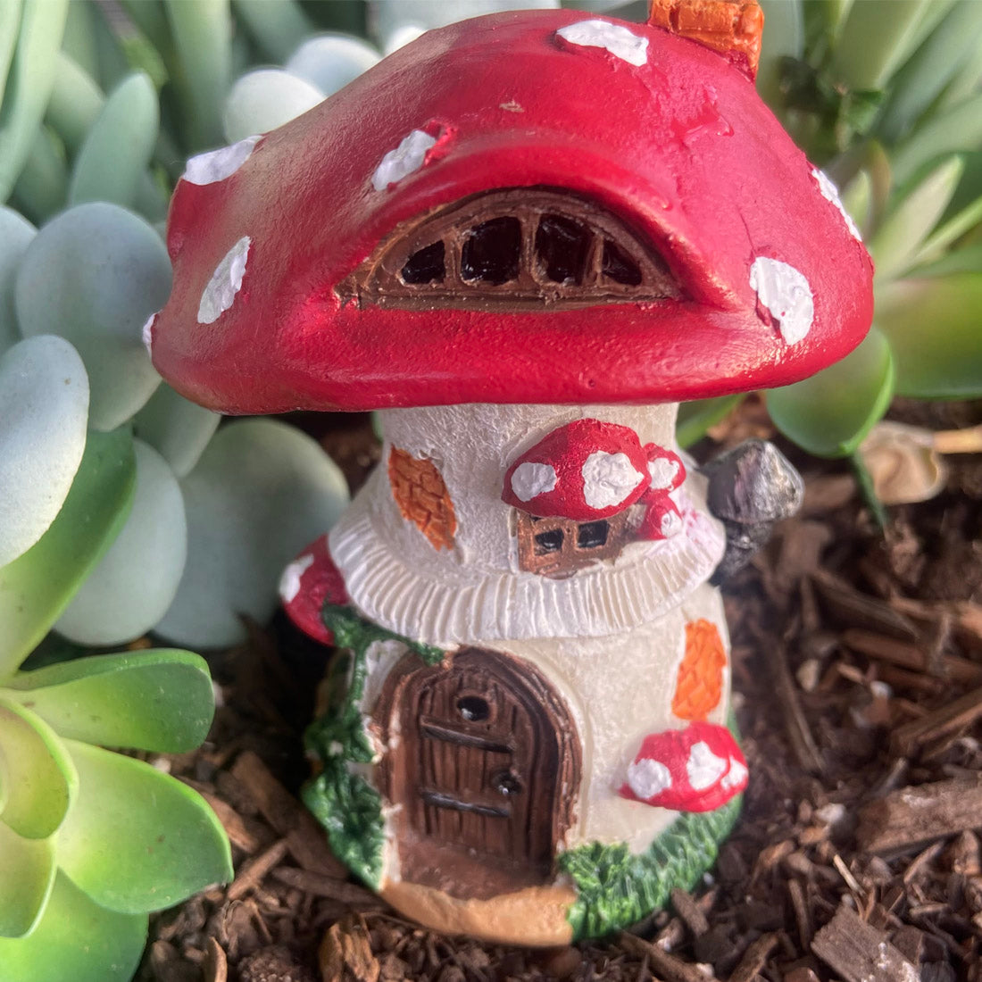 Enchanted Mushroom Fairy Garden Set