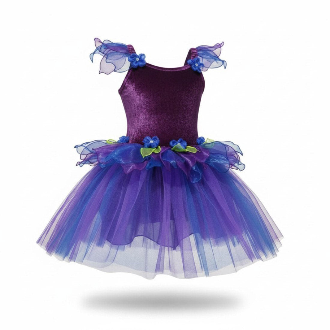 Enchanted Purple and Blue Fairy Dress