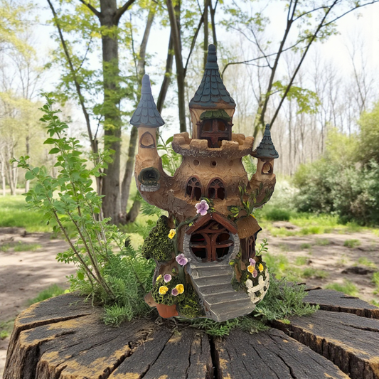 Enchanted Solar Fairy Castle