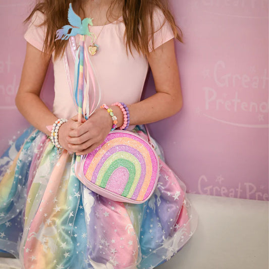 Enchanted Unicorn Skirt & Wand Set 4- 6 Years