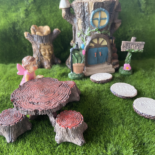 Enchanted Woodland Fairy Garden Set