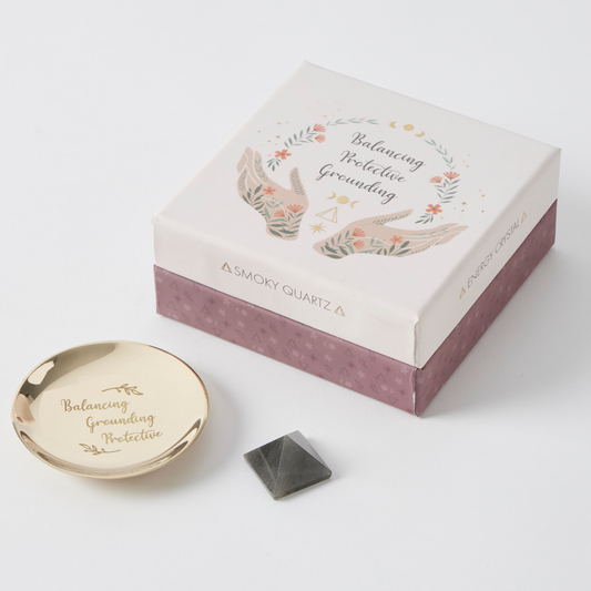 Energy Crystal Gift Set – Smokey Quartz