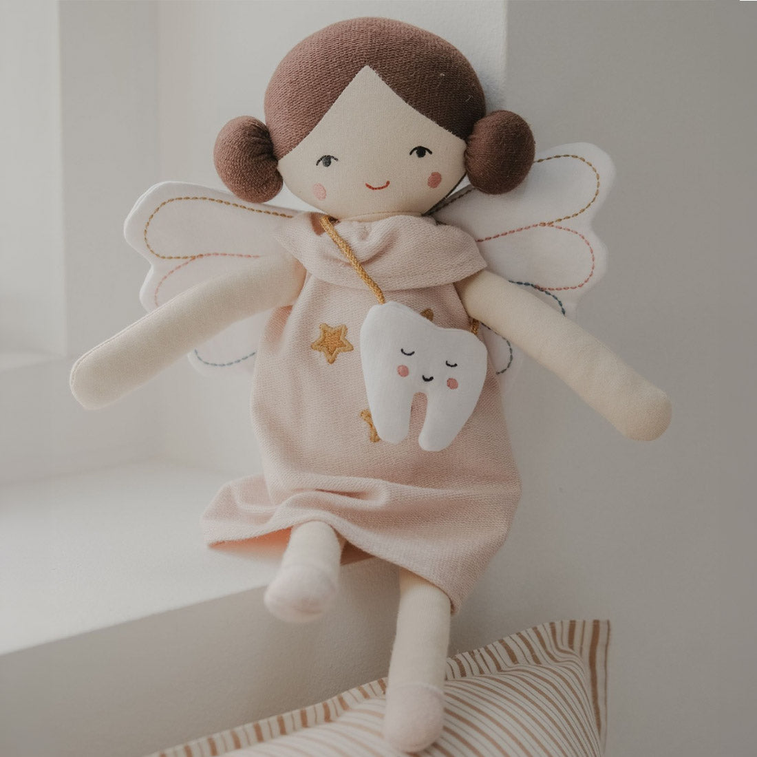 Fabelab Fab Friends Organic Fabric Doll - Tooth Fairy, 36 cm