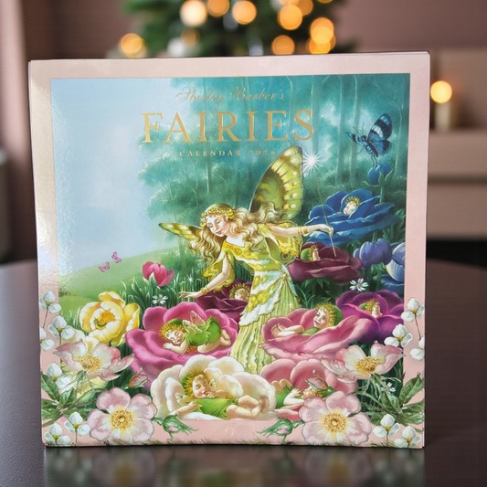 Fairies by Shirley Barber 2026 Wall Calendar