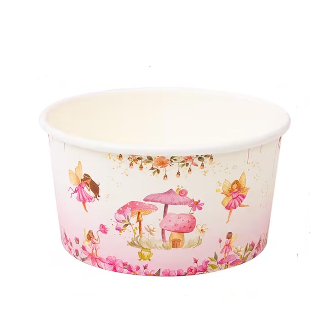 Fairy Birthday Paper Bowl Ice Cream Cup Snacks Chips 5pk