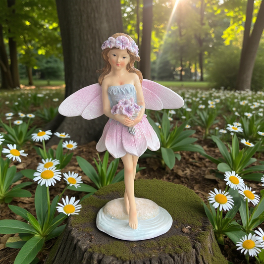 Fairy Bride Figurine Pink