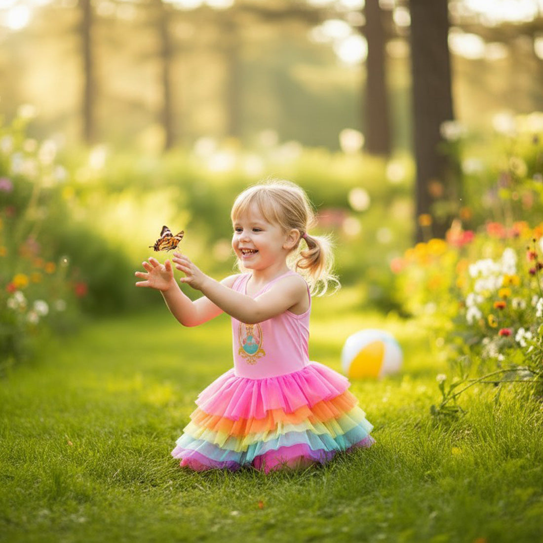 Fairy Butterfly Friends Dress