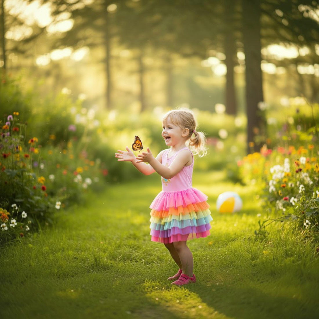 Fairy Butterfly Friends Dress