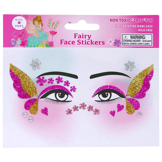 Fairy Butterfly Friends Face Stickers