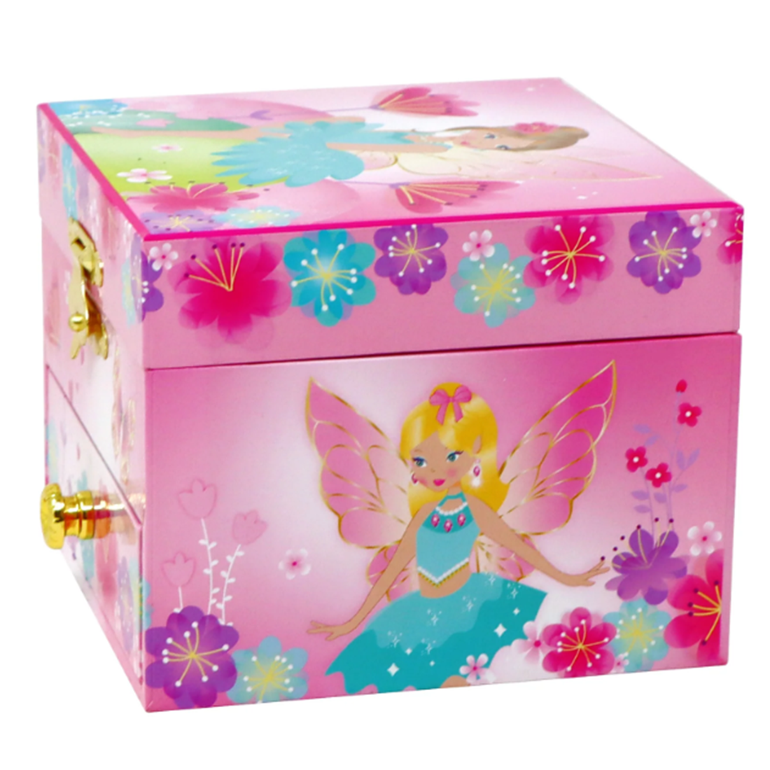 Fairy Butterfly Friends Small Musical Jewellery Box