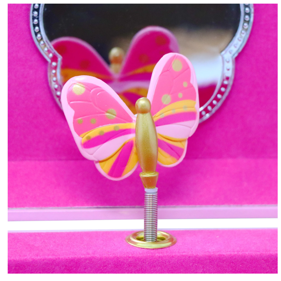 Fairy Butterfly Friends Small Musical Jewellery Box