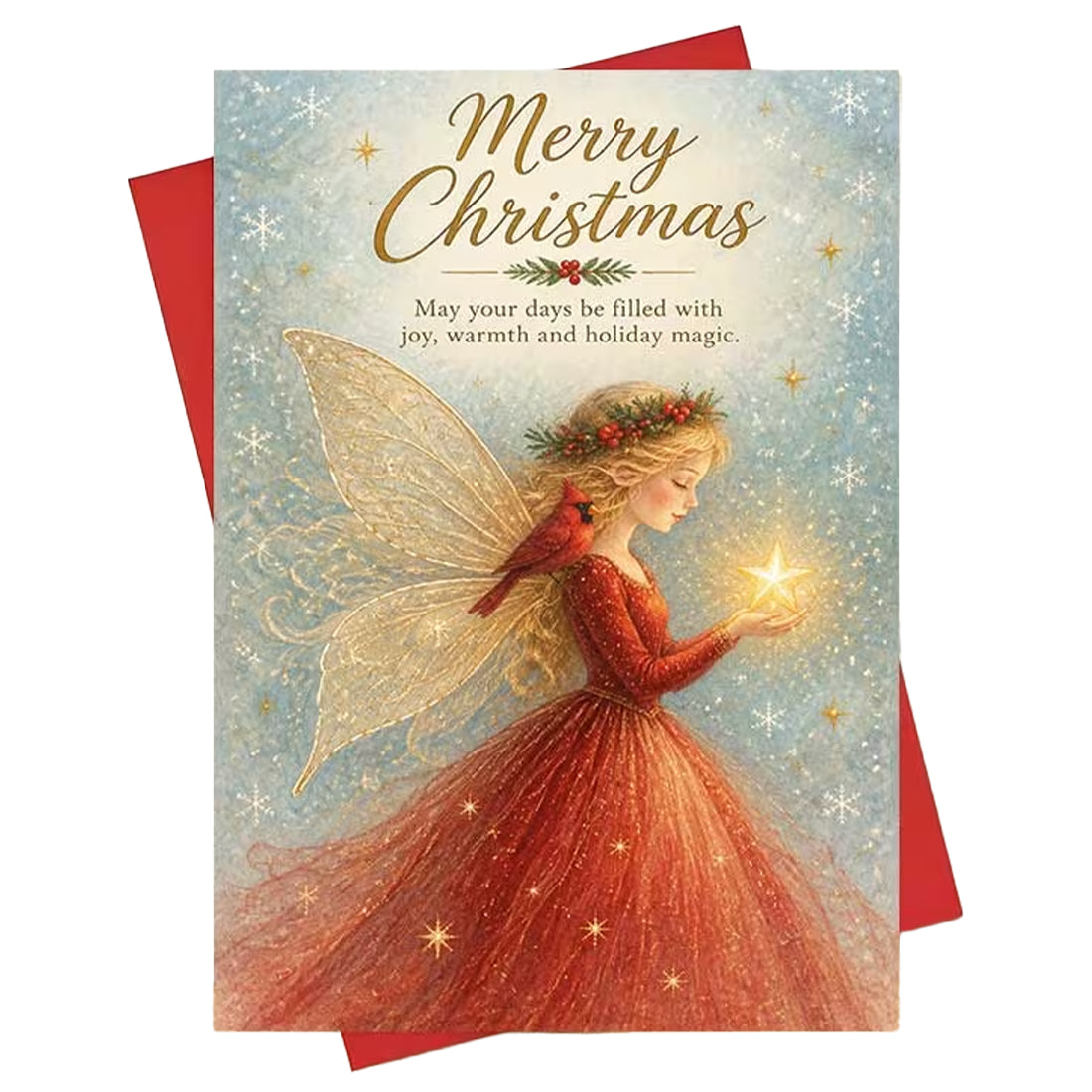 Fairy Christmas Greeting Card