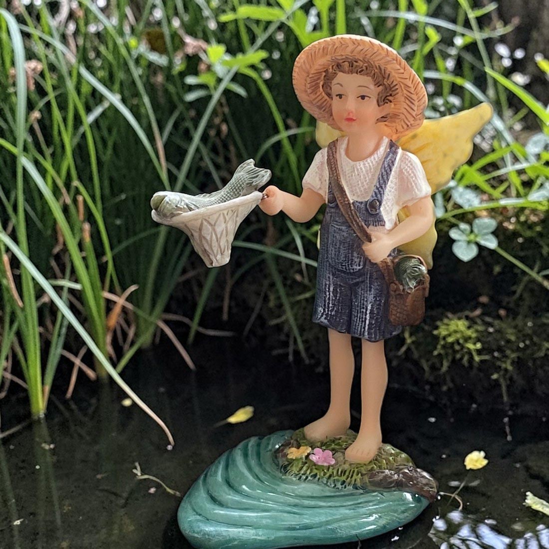 Fairy Figurine Logan Fishing