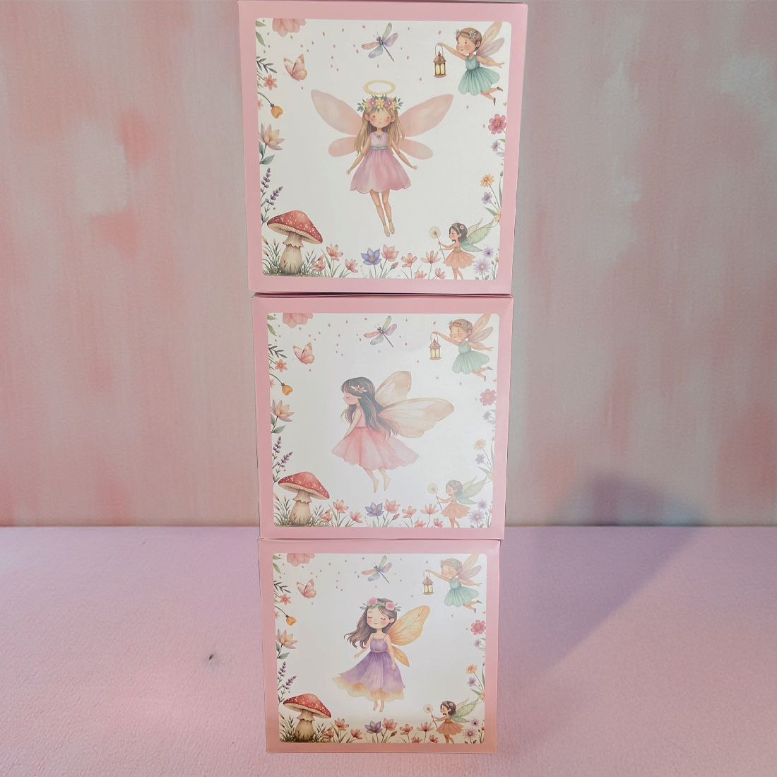Fairy First Birthday Decoration Box