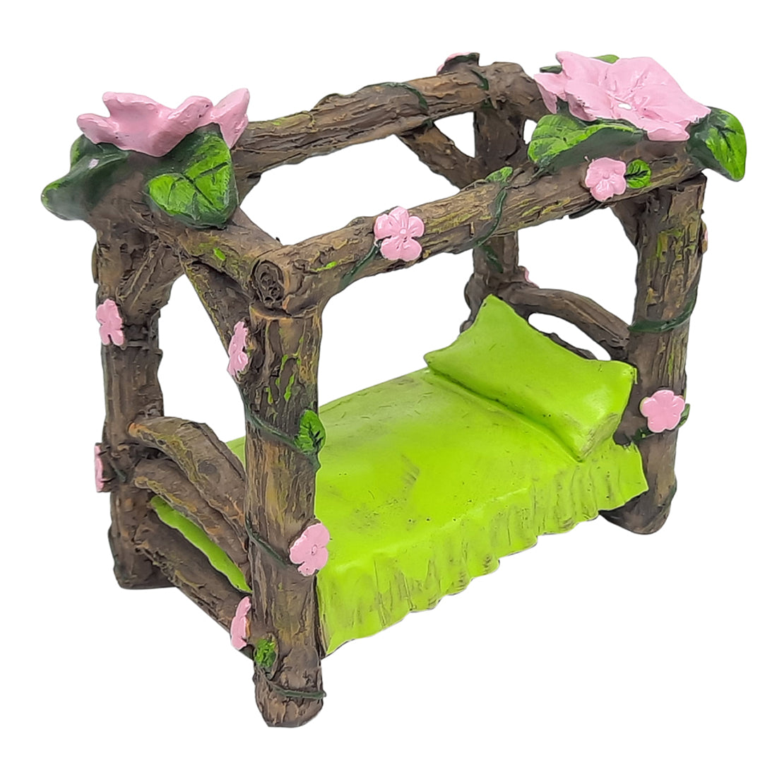 Fairy Garden Bed With Flower Canopy