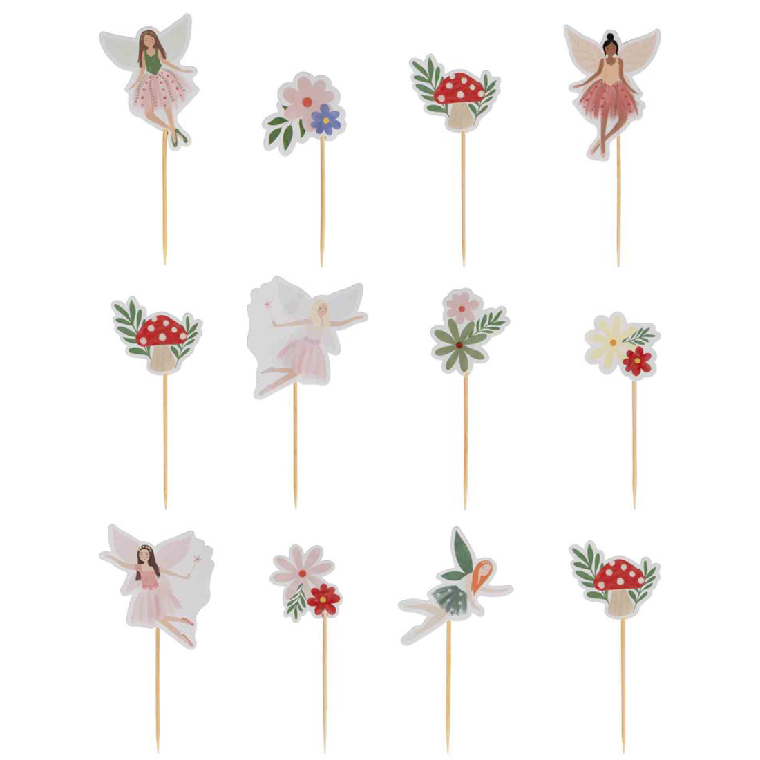 Fairy Garden Cupcake Toppers
