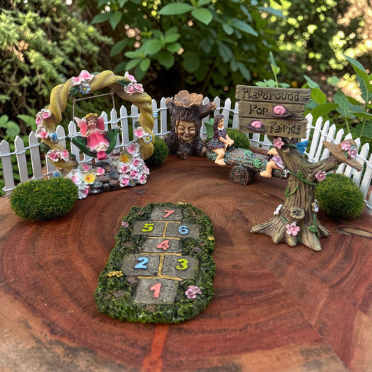 Fairy Garden Fairies Playground Set