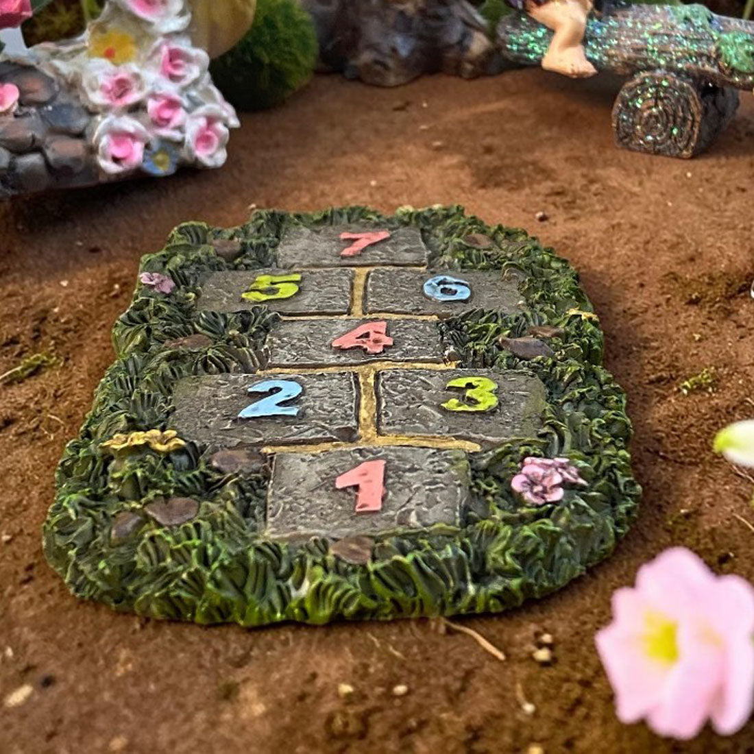Fairy Garden Hopscotch Pathway
