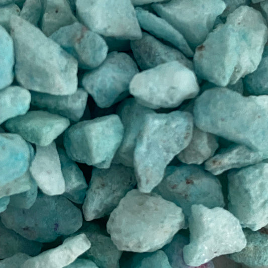Fairy Garden Light Blue Coloured Stones