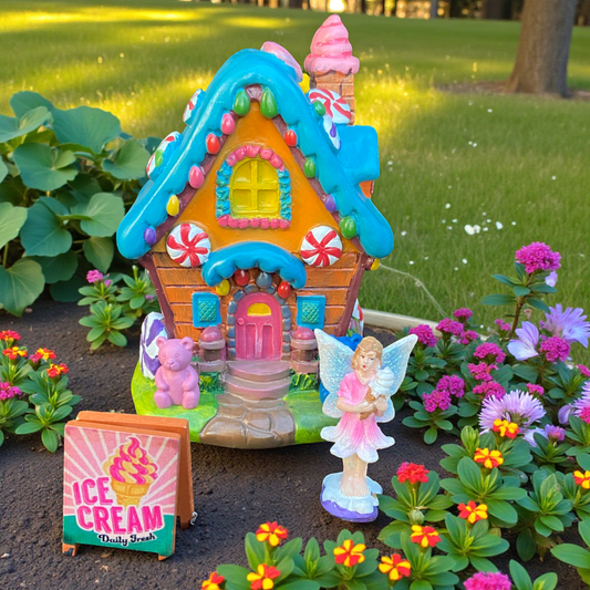 Fairy Garden Lolly Shop House